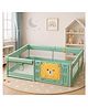 Metreno Playpen Play Yard for Babies Upto 5 Years Baby Playpens With Balls Kids Activity Playard, Green