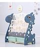 Metreno Kids Storage and Organization Book Shelf Cabinet for Home racks for Babies Book shelf Children 5 shelf, Blue