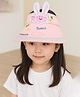 Bembika Bunny Designed & Ear Applique Detailed Sun Visor - Pink - Circumference - 47 Cm