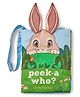 Peek-A-Boo Jungle Cloth Book
