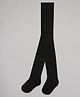 The Sandbox Clothing Co Cotton Knit Solid Stockings - Black