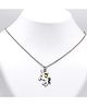 Pihoo Unicorn Designed Necklace - White