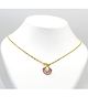 Pihoo Sea Shell With Pearl Detailed Pendant Necklace - Pink
