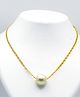 Pihoo Pearl Detailed Pendant Necklace - Off White