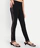 Nino Togs Cotton Lycra Knit   Stone Embellished Legging - Black