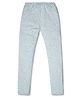 Nino Togs Cotton Lycra Knit Solid Legging - Light Grey