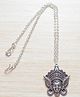 Pretty Ponytails Durga Puja Theme Devi Durga Pendent Designed Chain  Necklace -  Silver