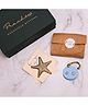 Pravaah India Ocean Blue Festive Gift Box | Sustainable Gifting | Brass Bottle Opener & Soy Wax Air Freshener