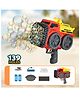 NEGOCIO 139 Hole Sprinkler Bubble Machine Gun With Bubble Refill Solution Automatic Bubble Car Toy Indoor Outdoor for Party Birthday- Pack of 1 - Red