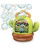 NEGOCIO Bubble Machine  Portable Cactus Shaped Automatic Bubble Blower,bubble Maker for Kids With Sound Lights, Bubbles Toy-pack of 1 - Green