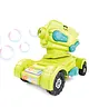 NEGOCIO New Summer Explosions Children's Electric Remote Control Bubble Machine Tank Toy for Kids- Pack of 1- Green Color