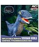 NEGOCIO 2.4GHz Remote Control Rechargeable Dinosaur Toy With 360 Degree Rotation for Kids- Pack of 1 (Color May Vary)