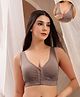 Zelena 95% Modal 5% Elastane Sleeveless Solid Ruched   Maternity Bra With Front Open Nursing Access - Coco
