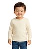 Sportking Knit Full Sleeves Solid Thermal Vest - Off White