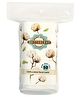 Cottsberry Organic Large Cotton Square Facial Pads Pack of 50 - White