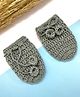 Little Peas Handmade Crochet Designed Mittens - Grey