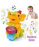 ADKD Electric Walking Musical Elephant Toy with Drum, Lights & Floating Ball  Battery Operated Kids Toy (Random Color)