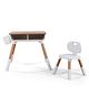 Bonfino Think Desk Multifunctional Study Table & Chair - Brown | 3-7 Years | Perfect for Study, Art & Craft Activities | Sturdy & Durable Material | Easy-to-Clean Surface | Tool-Free Assembly