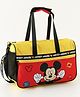 Babyhug Sling Bag With Mickey Mouse Graphics - Red & Yellow