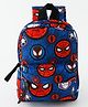 Babyhug Fashion Backpacks With Spider Man Print - Navy Blue