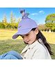 Babyhug Baseball Cap With Dino Applique Lilac - Diameter 17.5 cm