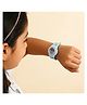 Babyhug Free Size Digital Watch with Stitch Print - Light Blue & White
