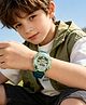 Pine Kids Free Size Digital Watch 23.5 cm - Green & Black