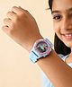 Babyhug Free Size Digital Watch with Frozen Print - Blue & Pink