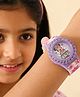 Babyhug Free Size Digital Watch with Minnie Mouse Print - Pink & Purple