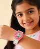 Babyhug Free Size Digital Watch Disney Print- Pink