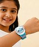 Babyhug Free Size Digital Watch with Mickey Mouse Print - White &  Blue