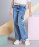 Peppermint Denim Washed Jeans - Blue