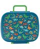 Stephen Joseph Bento Box with Removable Tray Dino Print - Blue Green