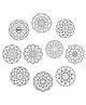 NESTA TOYS - DIY Fridge Magnet - Mandala Art