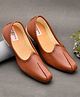 Little Palz Textured Mojaris - Brown