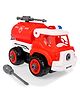 Bloomingo Trucksterz Construction Vehicle Toy with Realistic Water Cannon & Swivelling Style - Red