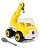 Bloomingo Trucksterz Construction Vehicle Toy with Rotating Cement Mixer - Yellow
