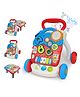 StarAndDaisy Baby Push Walker with Piano, Multi-Activity Walker for Infants/Toddler, Educational Elements and Stable & Safe Design - Red