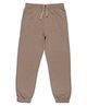 ALAN JONES Fleece Knit Solid  Winter Joggers - Khaki