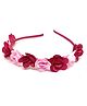 SKD Rose Detailed Hair Band - Pink