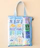Kids  Stationery Kit with Carry Pouch  Blue| 24 HB Writing Pencils with 4 Sharpeners | School Pencil Pack for Boys & Girls | HB Pencils for School & Homework