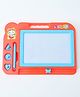 Writing Doodle Board for Kids with Stylus Pen  Red| Reusable Drawing & Writing Pad for Learning & Creativity| Easy Carry Handle
