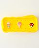 Silicone Pencil Case Customizable Soft Silicone Charms & Waterproof School Stationery Organizer - Yellow