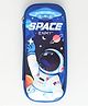 Space Theme EVA Hardtop Pencil Case with Large Capacity with Durable Zipper - Blue