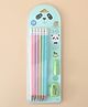 Panda 14-Piece Pencil Set - Multicolor| 12 Soft-Touch Pencils, 1 Sharpener & 1 Pencil Grip | Perfect for School & Gifting for boys & Girls