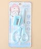 Kitty Cat Kids Scissors and Sharpener Set - Light Blue