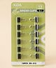 Binder Clips 15 mm  Pack of 12 - Black| Strong Metal Paper Clips for Office, School & Home