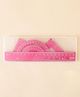 Geometry Ruler Set with Case Pink - 4 Pieces| Plastic Math & Drawing Scale Set for School, Study & Office Use
