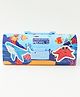 Undersea World Pencil Box With Lock Case - Blue| 2 Compartments| White Board Inside |Detachable Case| Perfect for School Use & Gifting| Boys & Girls
