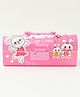 Cute Little Bunny Box With Lock Case - Pink| 2 Compartment| White Board Inside| Detachable Case| Perfect for School Use & Gifting| Boys & Girls